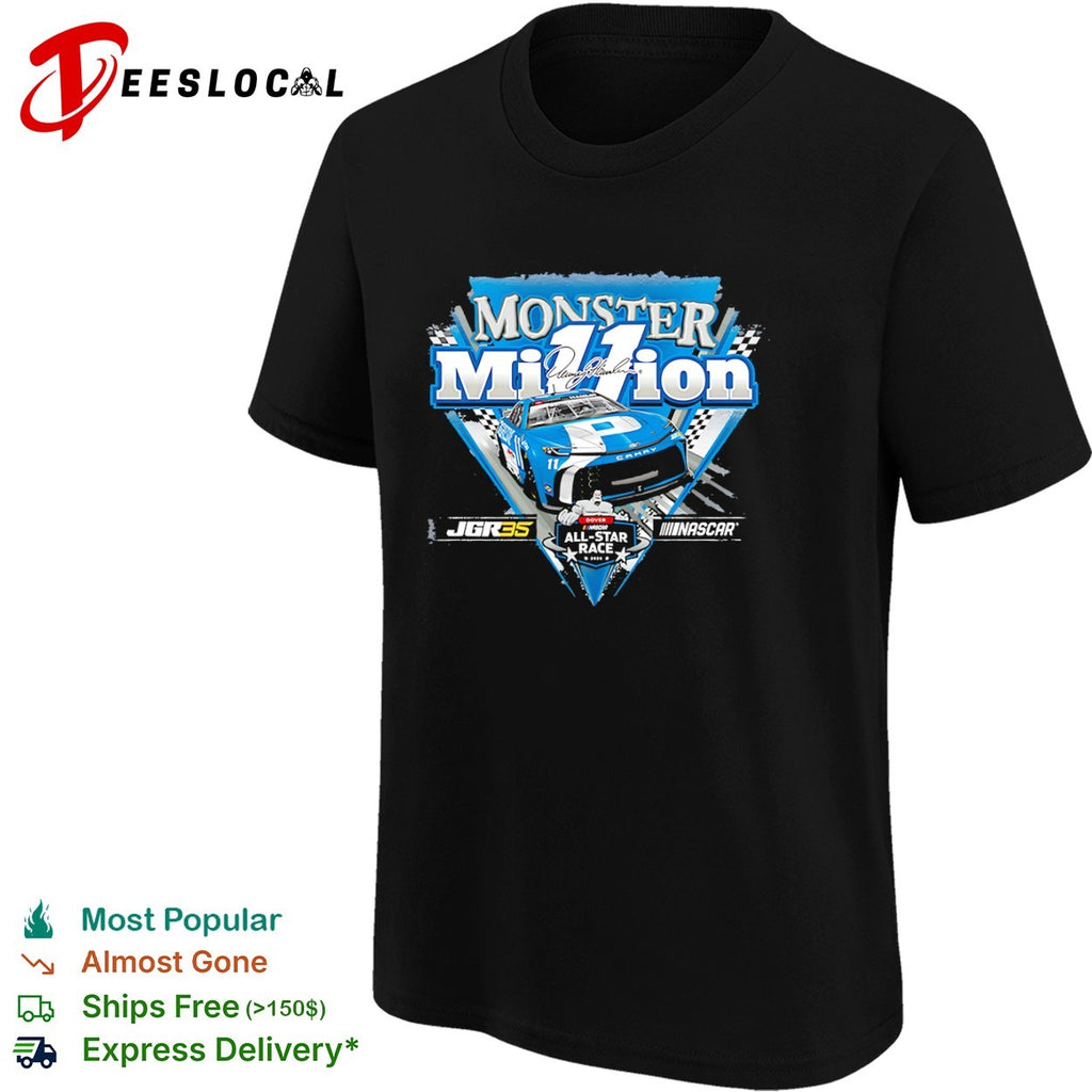 Denny Hamlin Monster Million NASCAR Dover All Star Race 2024 JGR35 Toyota Camry shirt