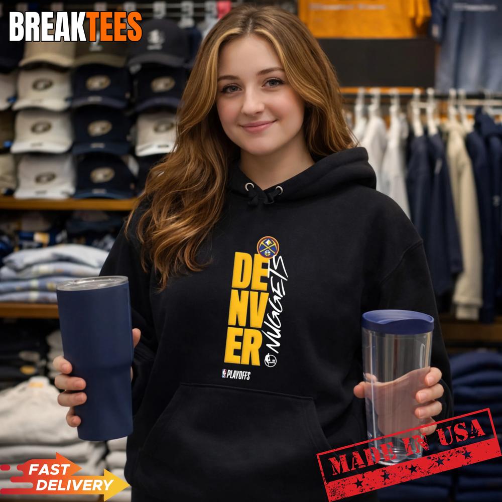 Denver Nuggets Basketball NBA Playoffs Logo T-Shirt