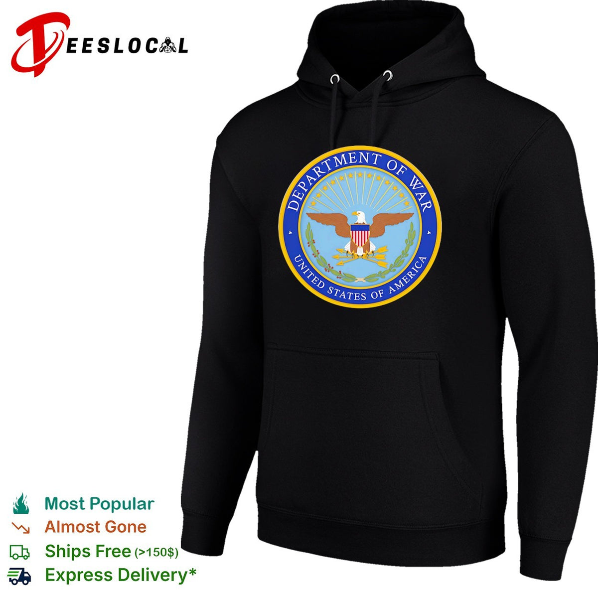Department of War United States of America Seal Patriotic shirt