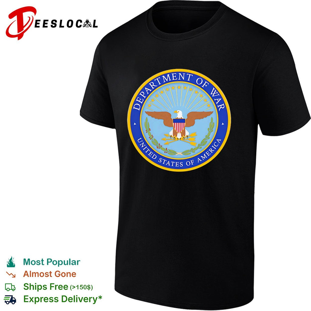 Department of War United States of America Seal Patriotic shirt