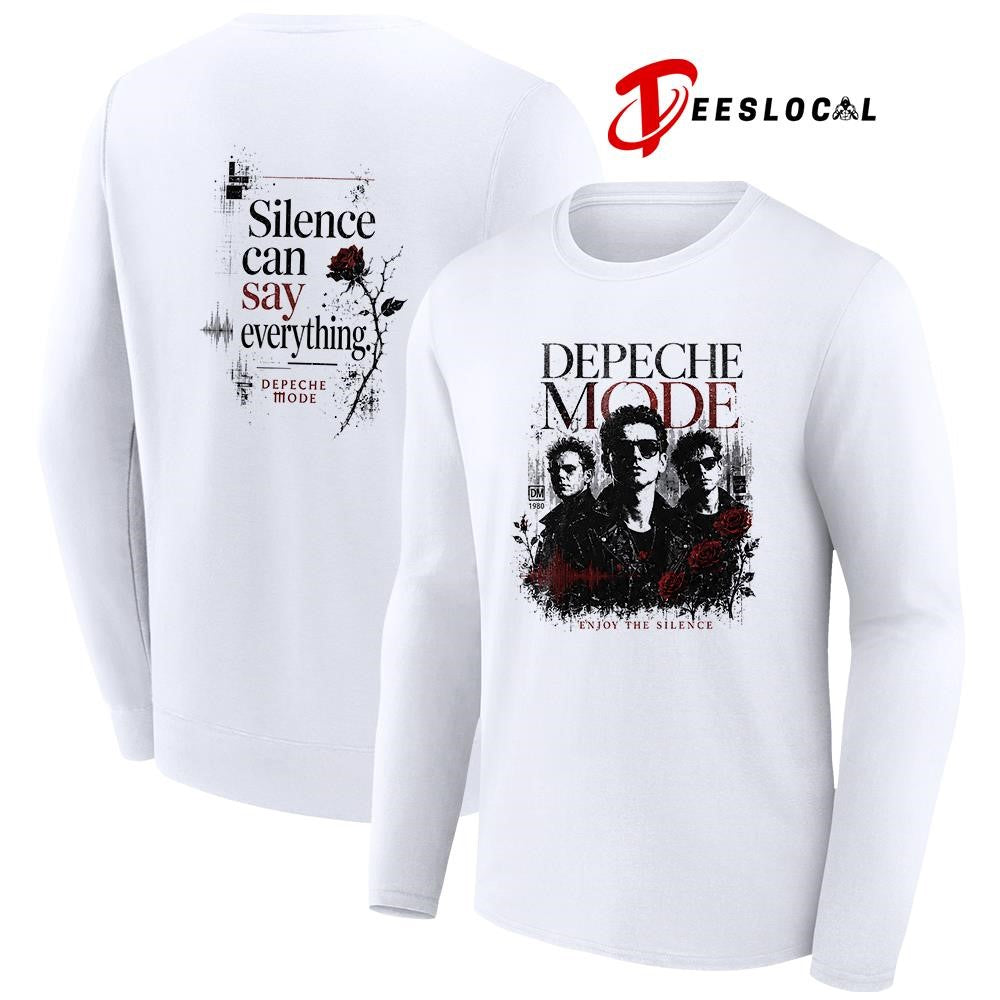 Depeche Mode enjoy the silence silence can say everything shirt