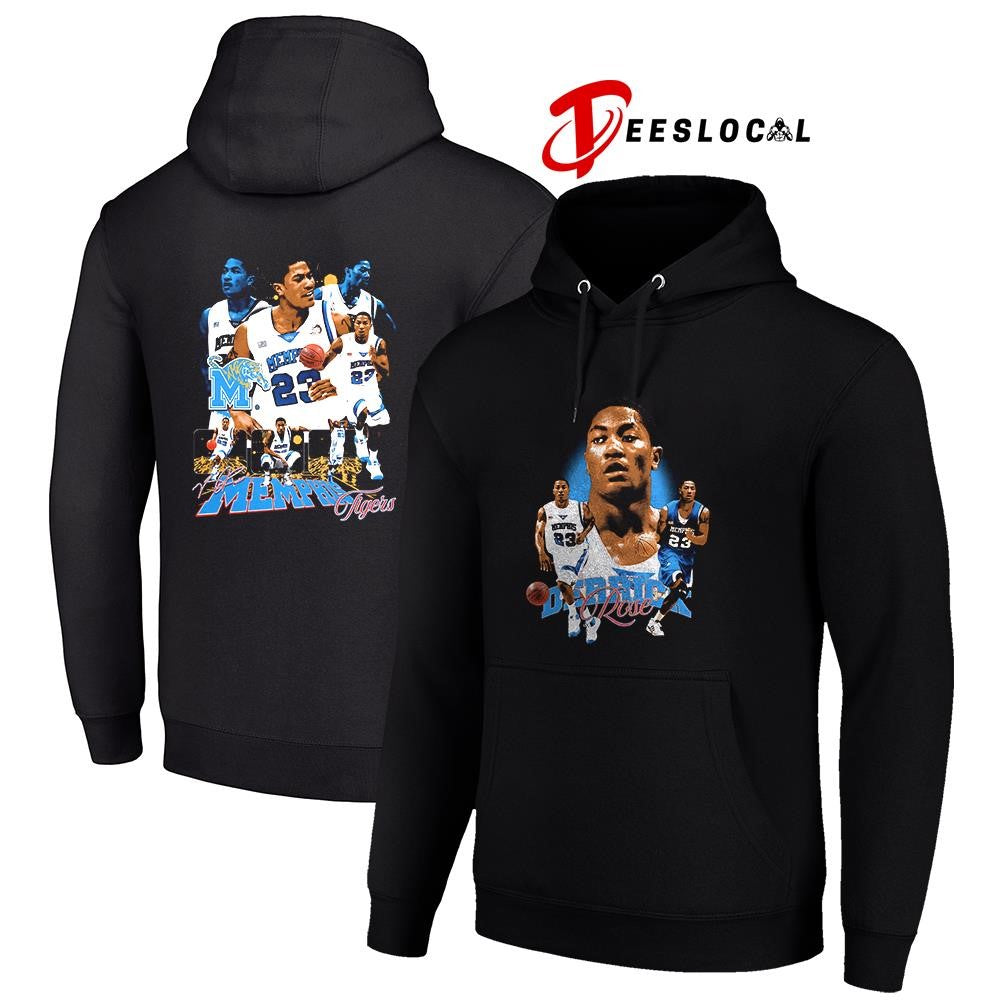 Derrick Rose x Memphis Tigers graphic signature shirt