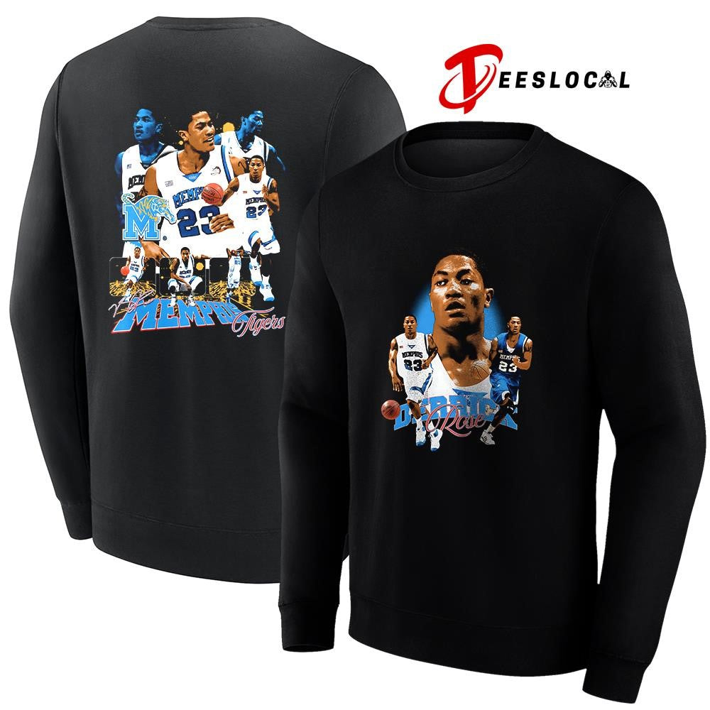 Derrick Rose x Memphis Tigers graphic signature shirt