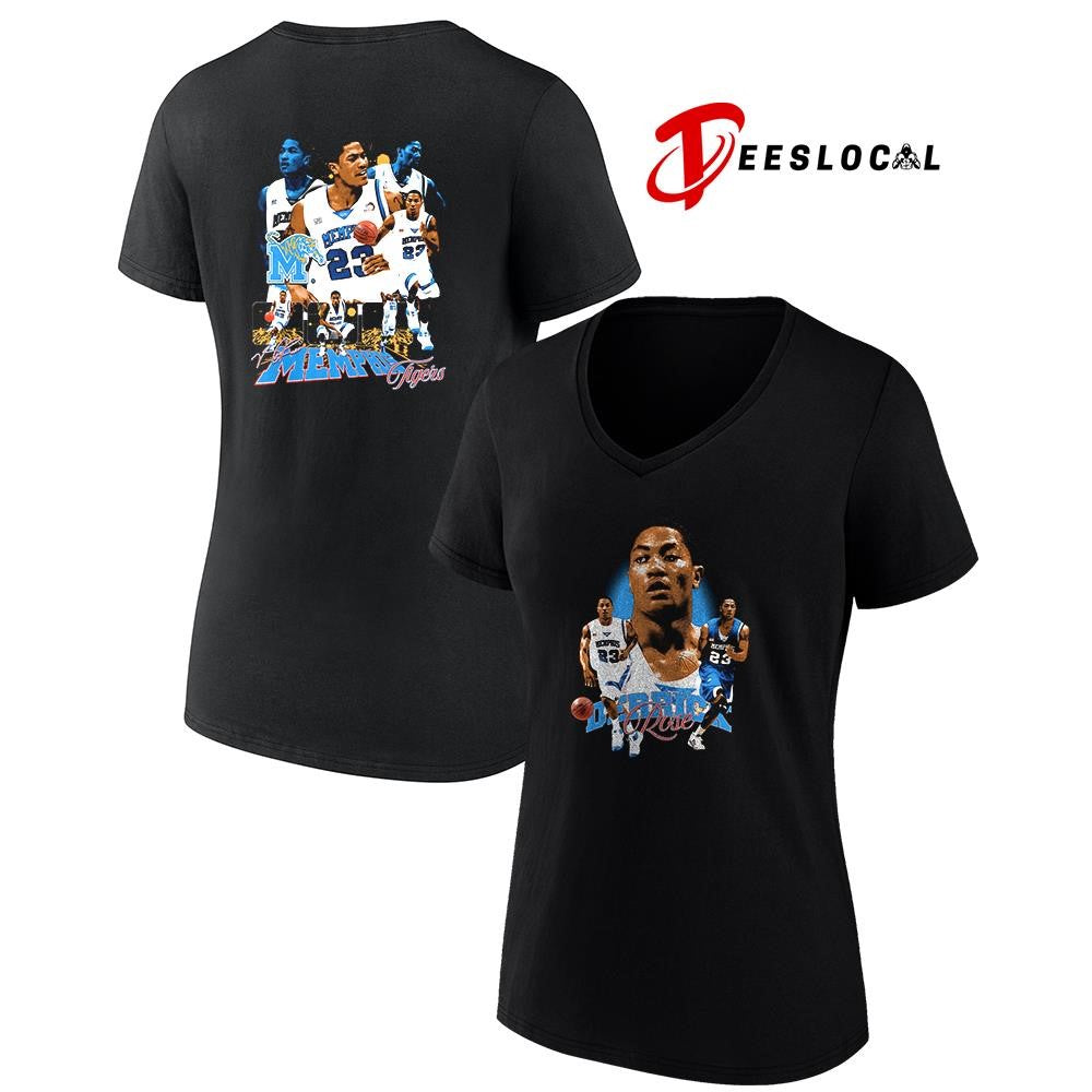 Derrick Rose x Memphis Tigers graphic signature shirt