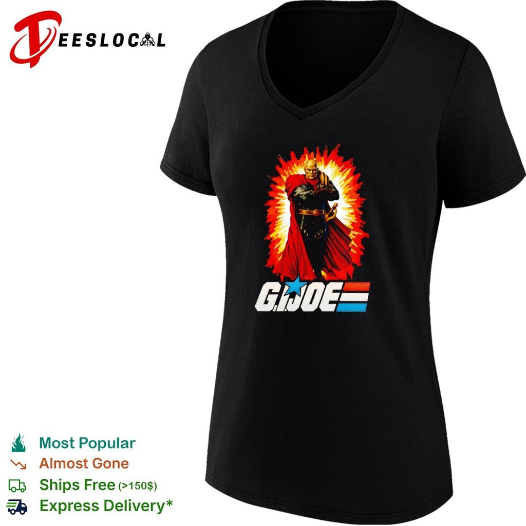 Destro G I Joe Cobra Commander Parody G I Joe A Real American Hero Cobra Command shirt