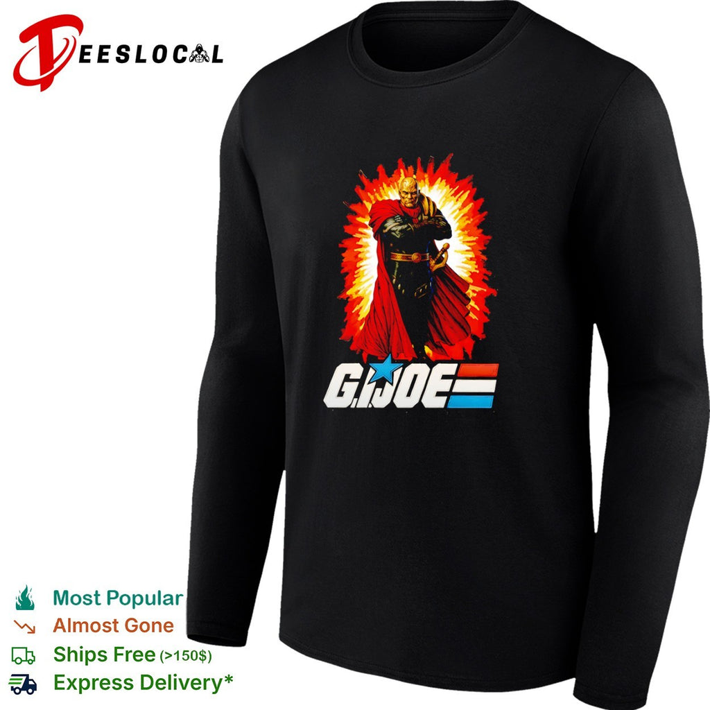 Destro G I Joe Cobra Commander Parody G I Joe A Real American Hero Cobra Command shirt