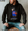 Detroit Basketball Horse Mascot Got Hoops Retro Vintage Style Men Women Fans T Shirt