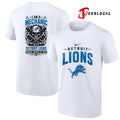 Detroit Lions I am a mechanic running through my veins skeleton shirt