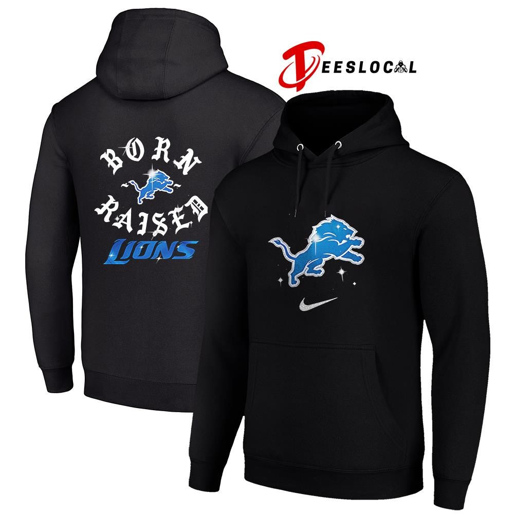 Detroit Lions x Born and Raised logo shirt
