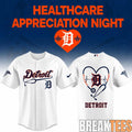 Detroit Tigers Healthcare Appreciation Night x MLB Game 2026 White Baseball Jersey