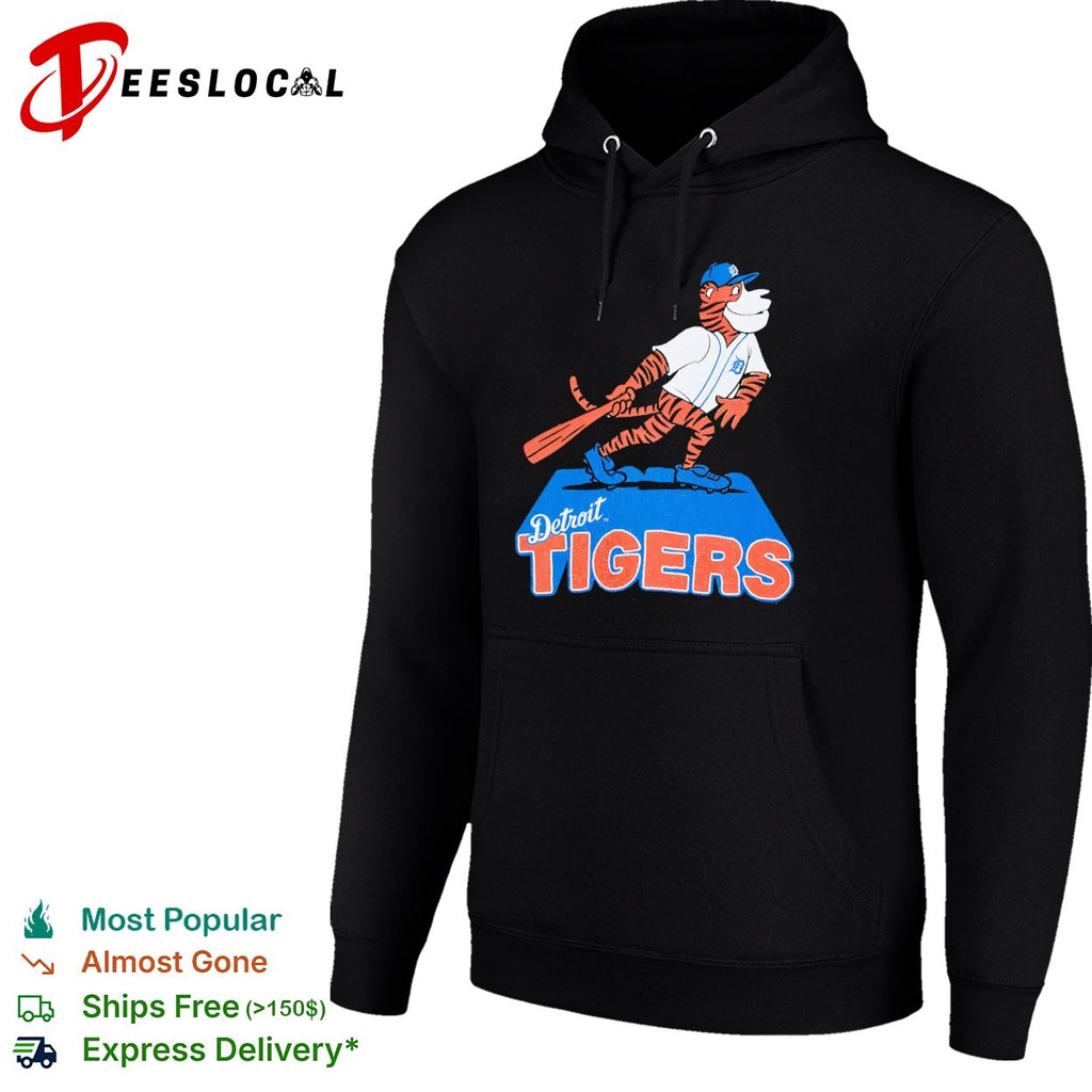 Detroit Tigers Mascot Logo Baseball Sport MLB League Shirt