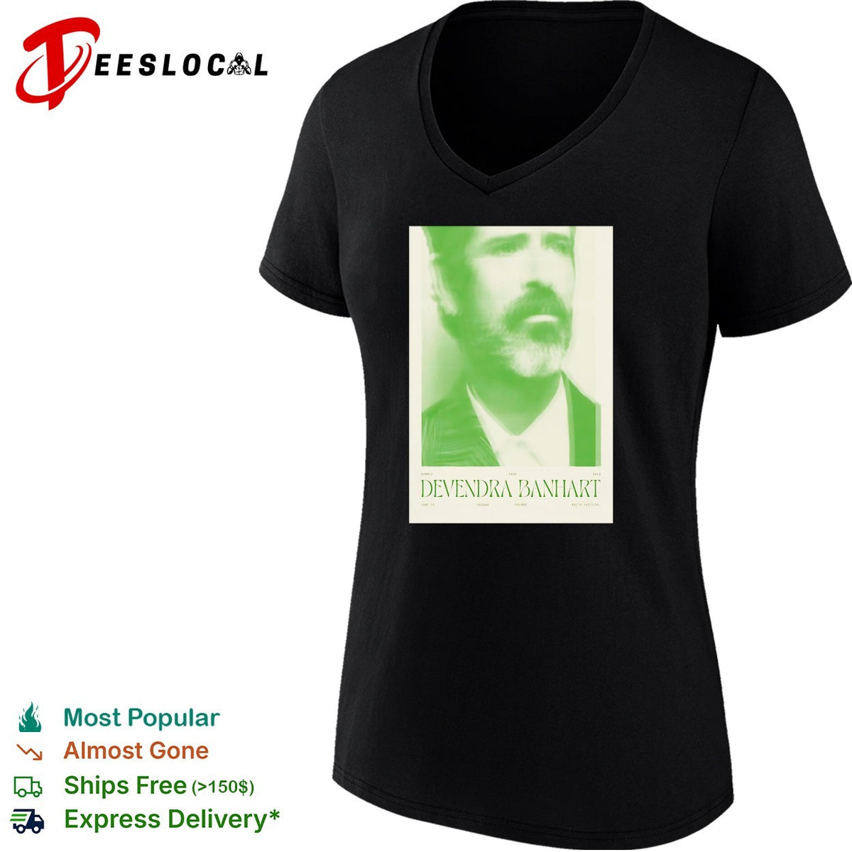 Devendra Banhart Malta Festival Poznan Poland June 25 2024 Summer Solo Music Tour shirt