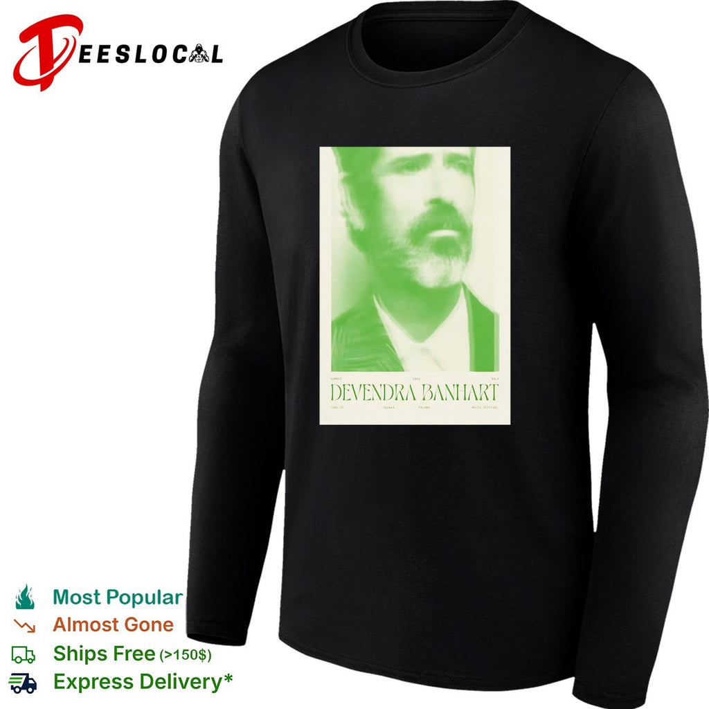 Devendra Banhart Malta Festival Poznan Poland June 25 2024 Summer Solo Music Tour shirt