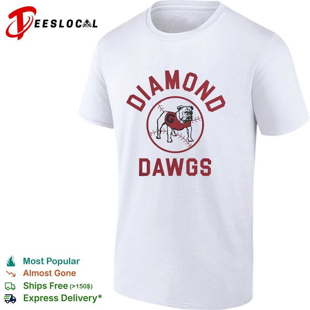 Diamond Dawgs Georgia Bulldogs Baseball University of Georgia shirt