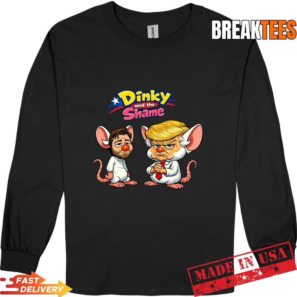 Dinky and the Shame Political Humor T-Shirt