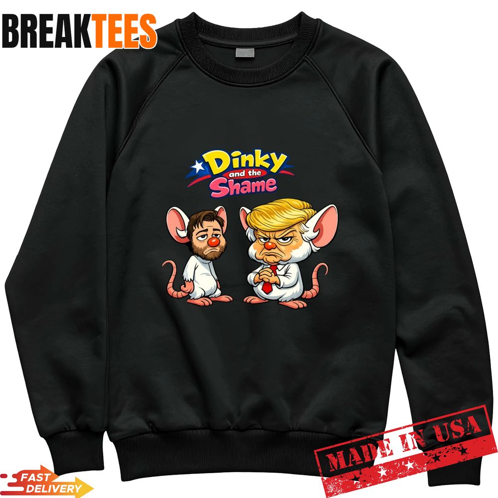 Dinky and the Shame Political Humor T-Shirt