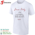 Dinner Party London 3rd June 2026 Table Chandelier Wine shirt