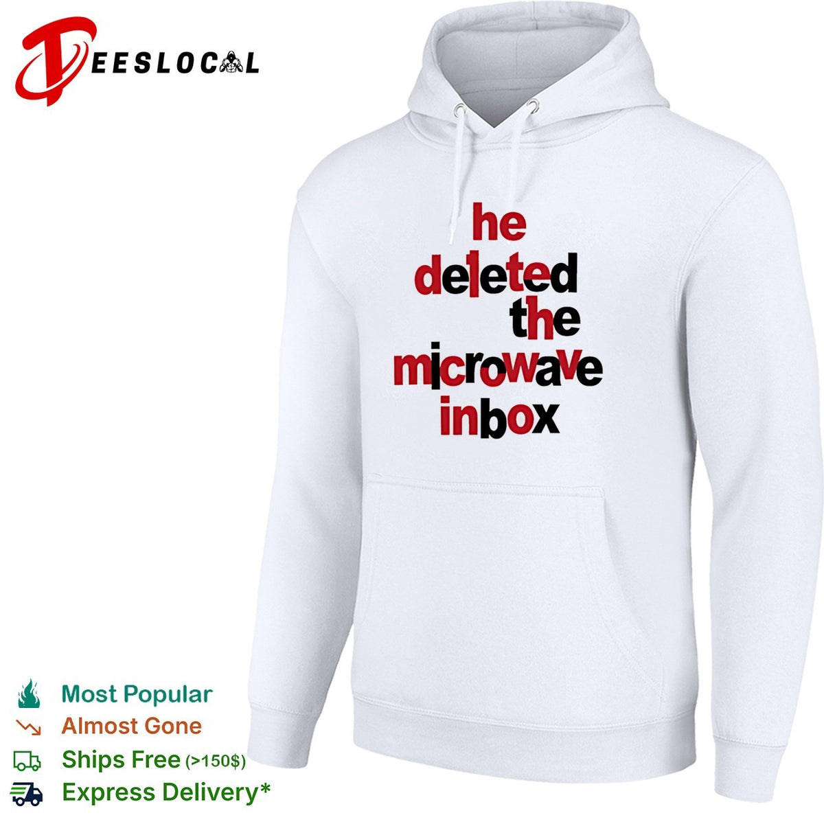 Dinosaur He Deleted The Microwave inbox shirt