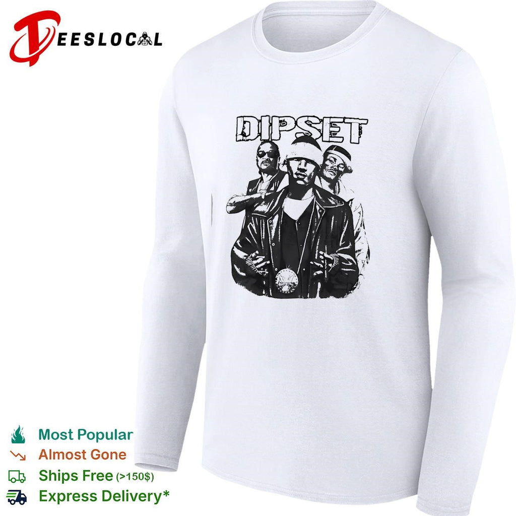 Dipset hip hop group photo vintage graphic shirt