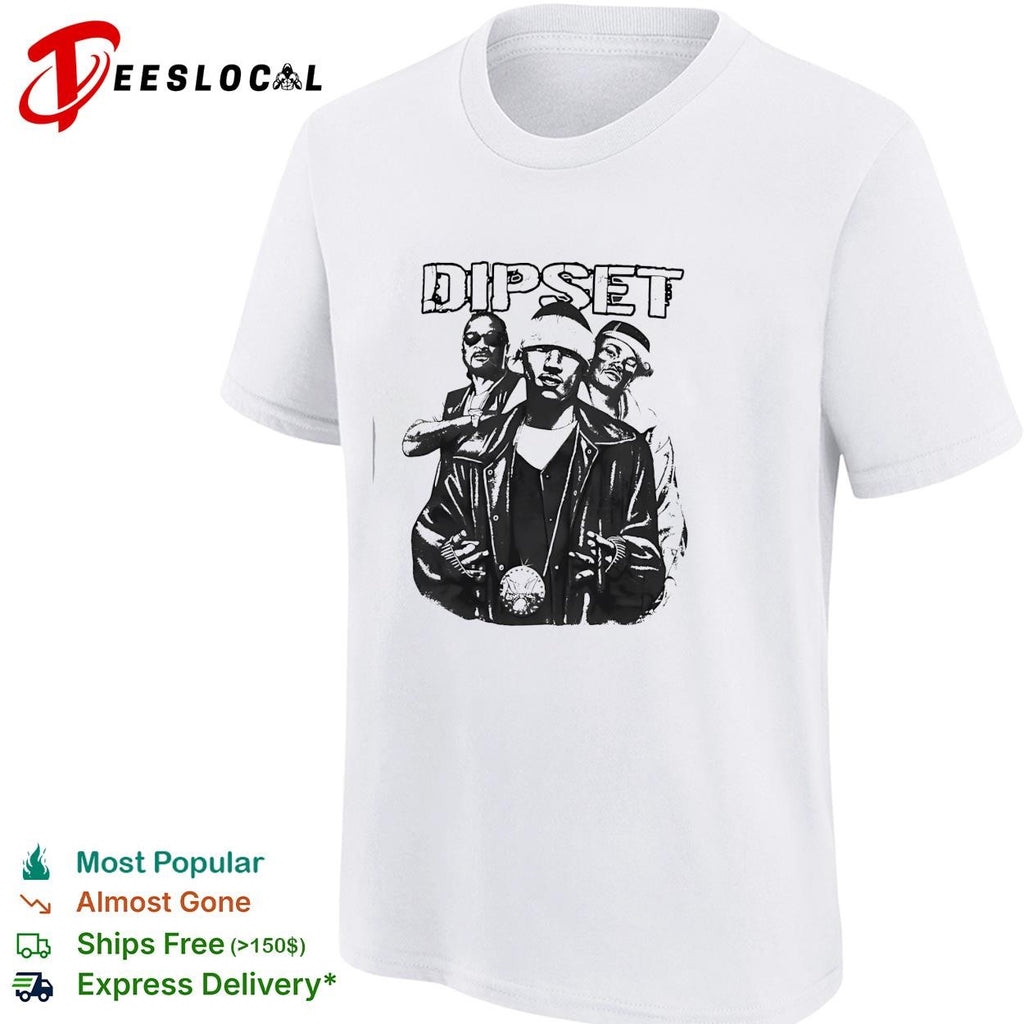 Dipset hip hop group photo vintage graphic shirt