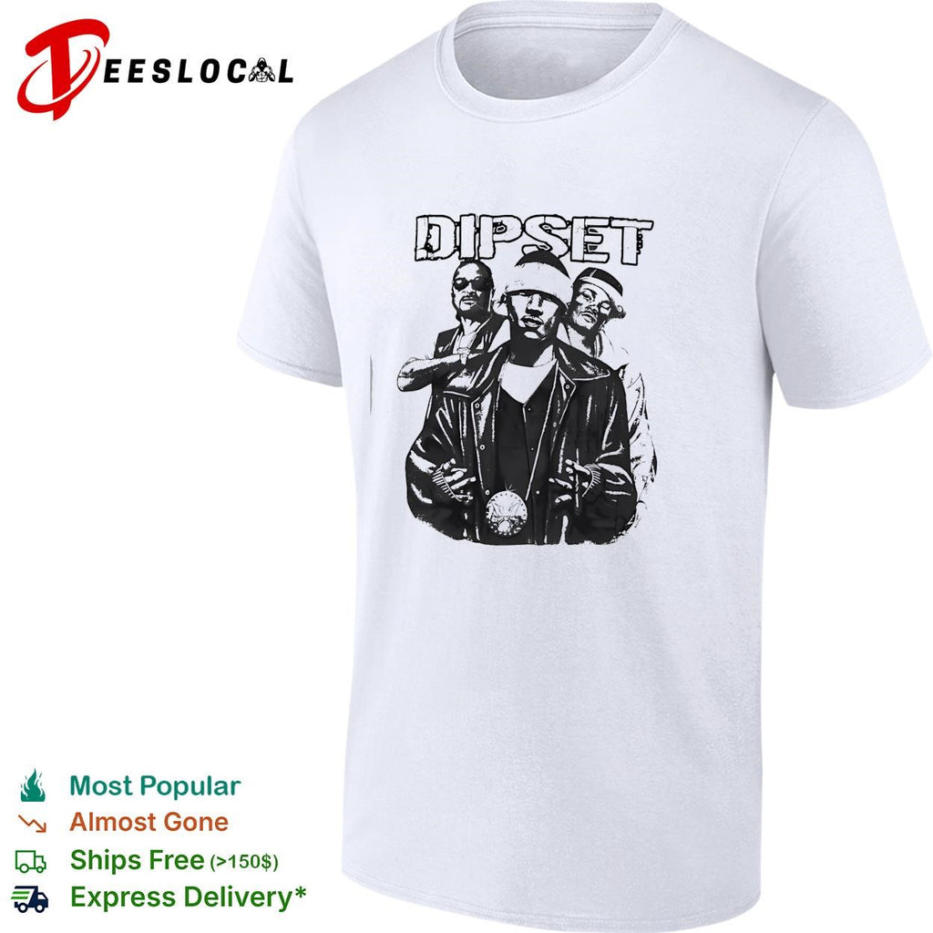 Dipset hip hop group photo vintage graphic shirt