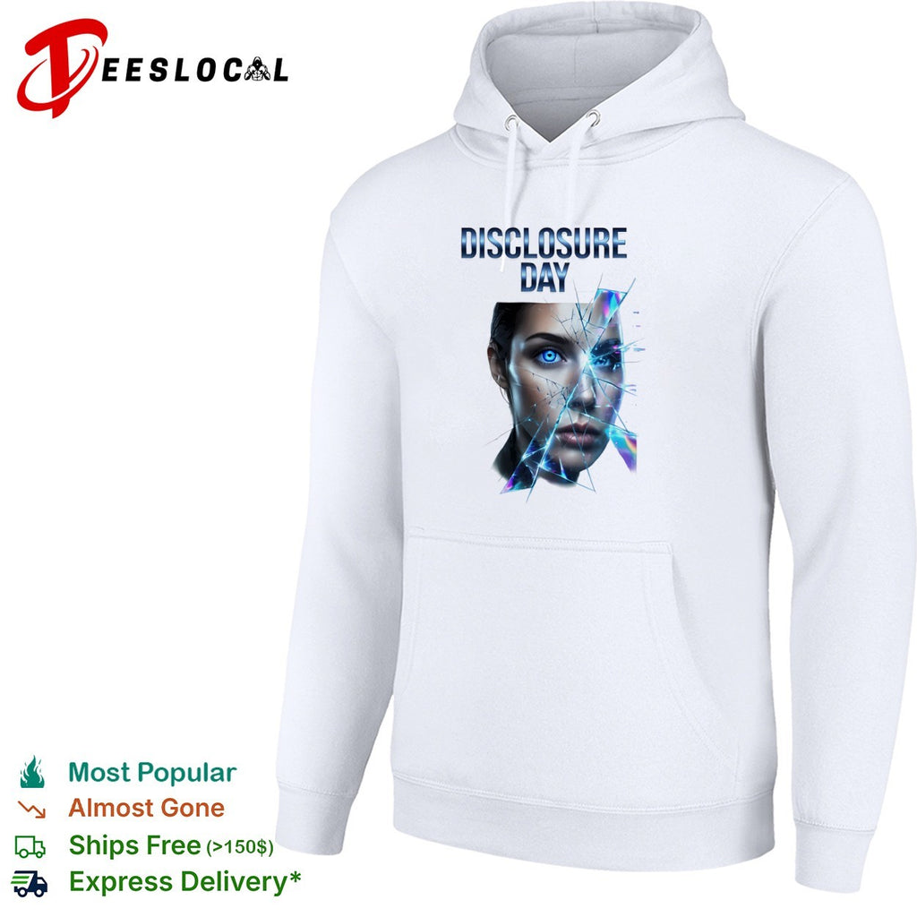 Disclosure Day shattered reflection futuristic eye concept shirt