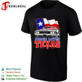 Dodge Loves Texas 1969 Charger Muscle Car Lone Star State Americana shirt