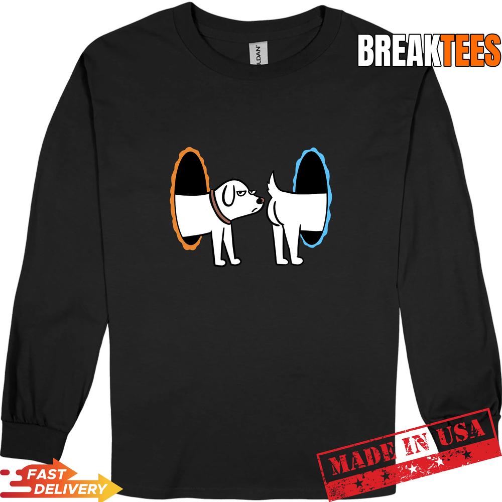 Dog Portal Funny T-Shirt