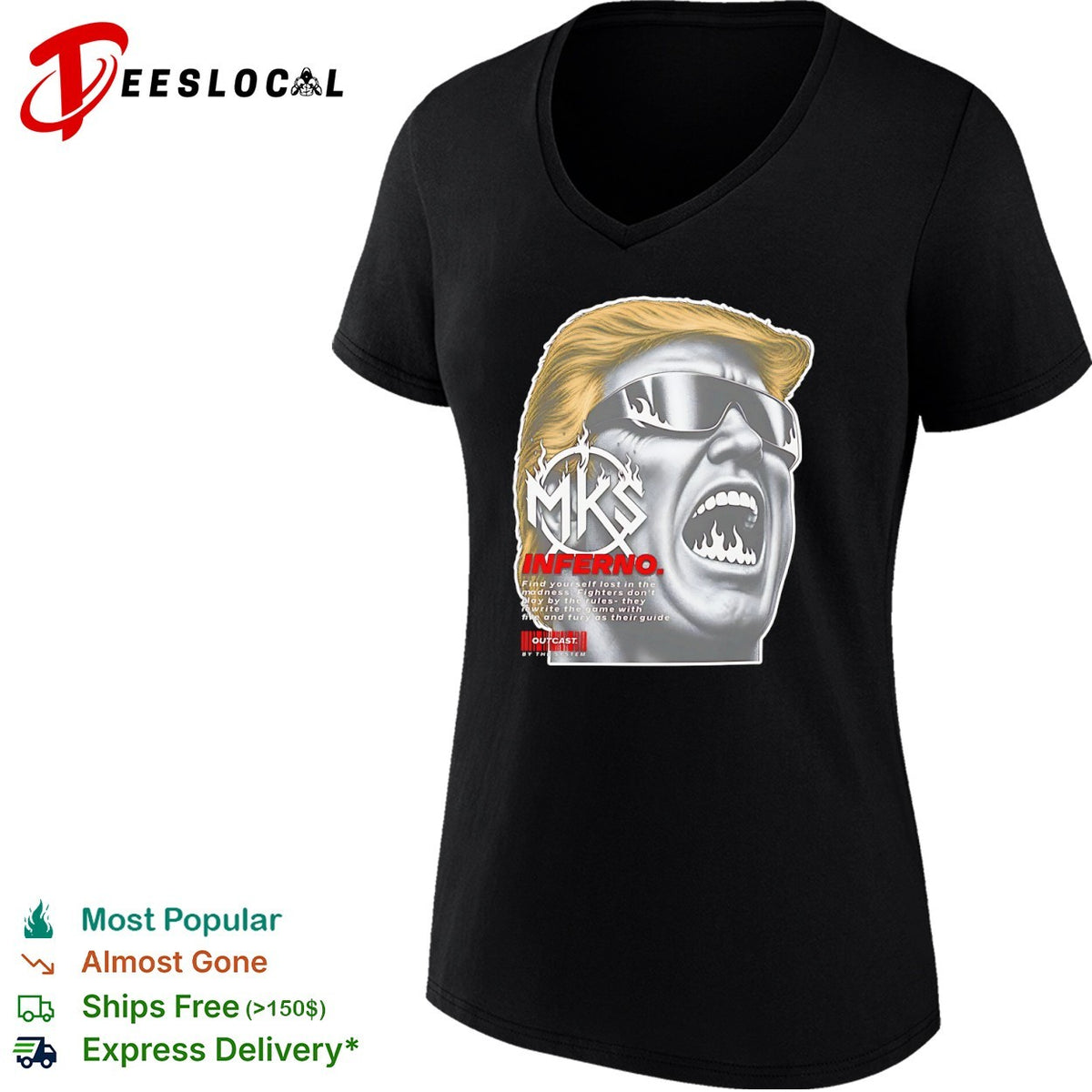 Donald Trump MKS Inferno Find yourself lost in the madness shirt