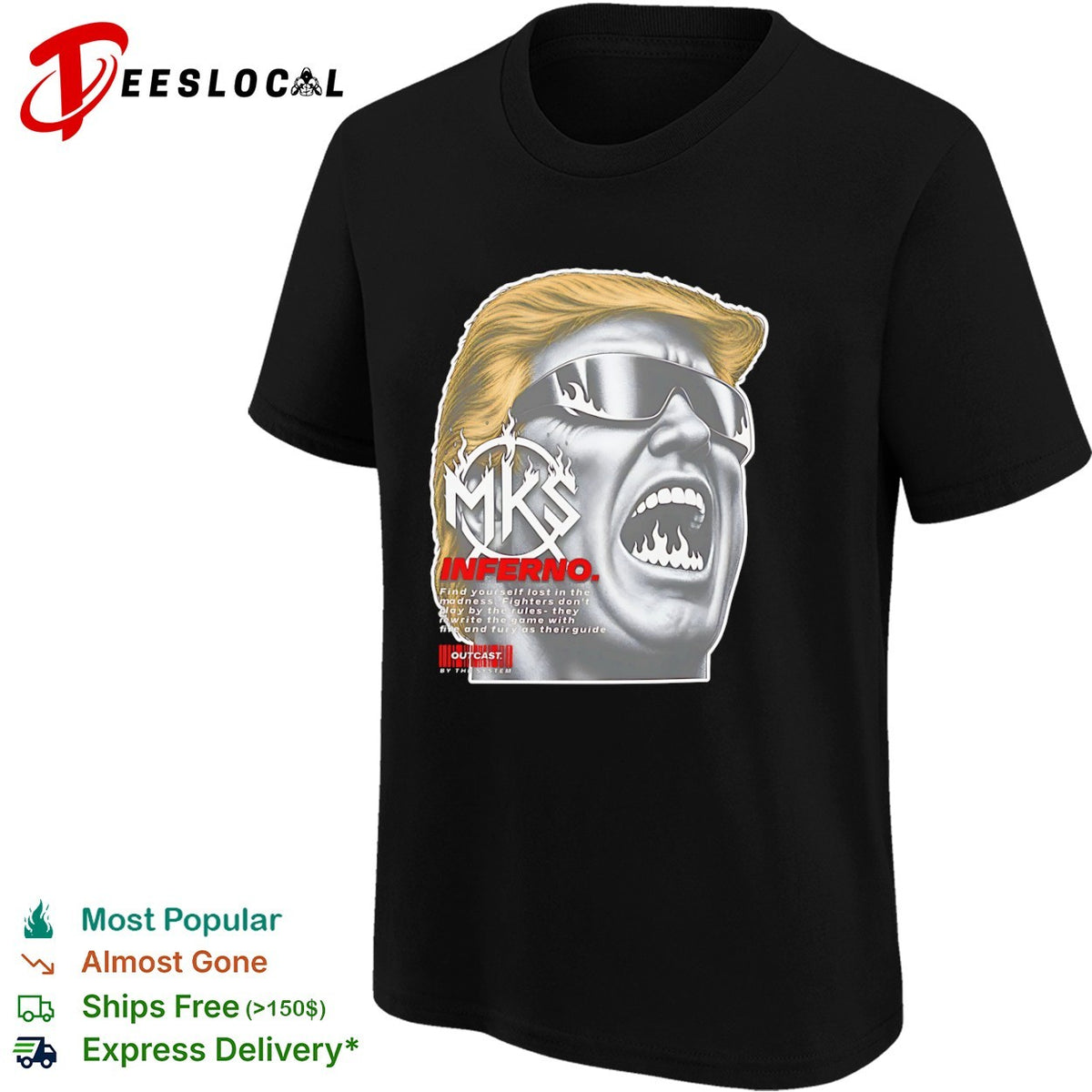 Donald Trump MKS Inferno Find yourself lost in the madness shirt