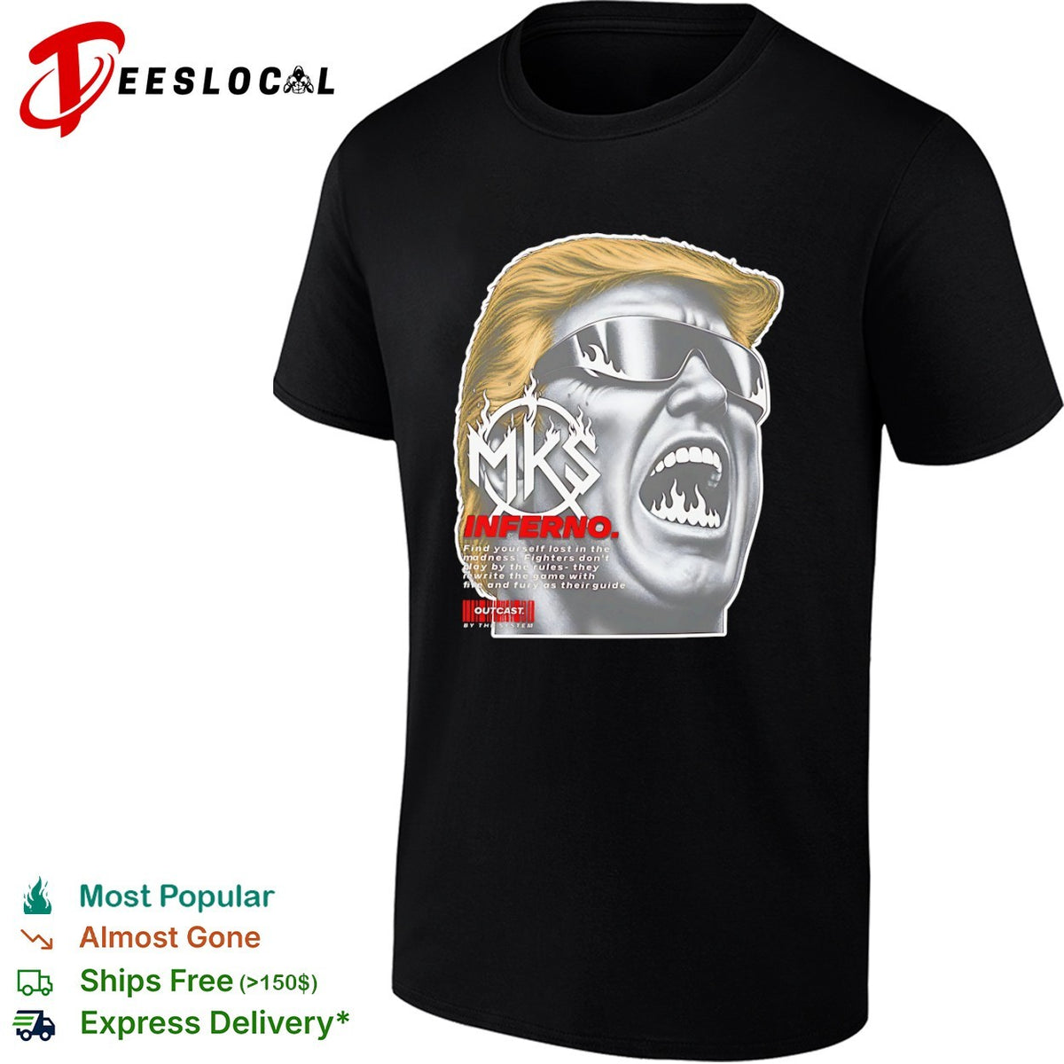 Donald Trump MKS Inferno Find yourself lost in the madness shirt