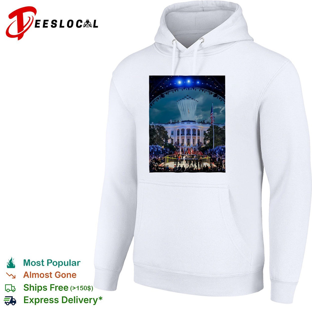 Donald Trump UFC White House Air Force Jets Flyover Parody Commemorative shirt