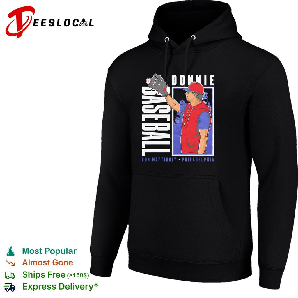 Donnie Baseball Don Mattingly Philadelphia Phillies caricature shirt
