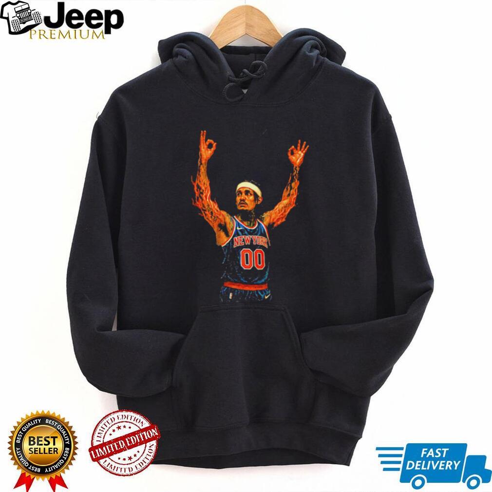 Donte DiVincenzo New York Basketball On Fire T Shirt