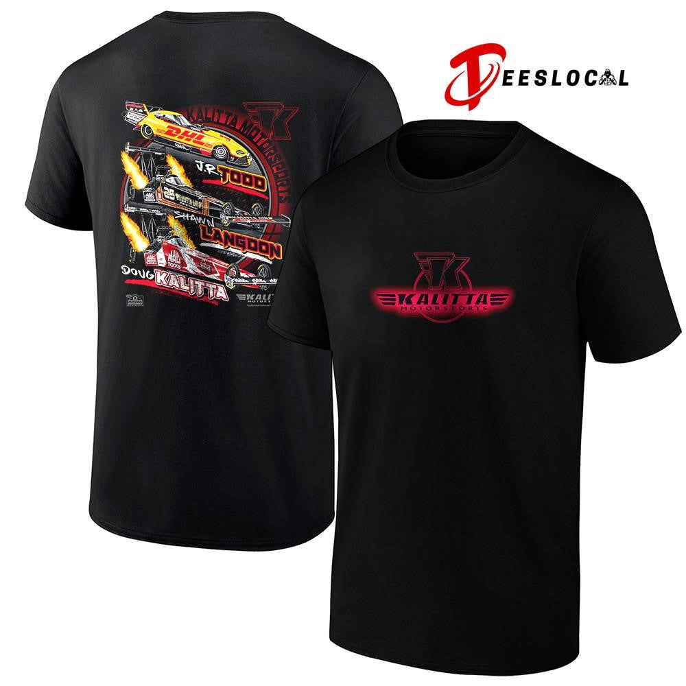 Doug Kalitta Shawn Langdon Jr Tood motorsports team graphic shirt