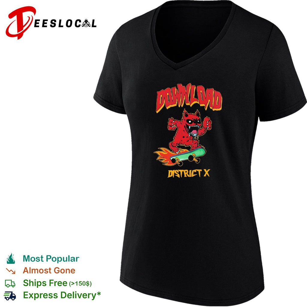 Download Festival 2026 In Donnington UK From 10 To 14 June 2026 District X shirt