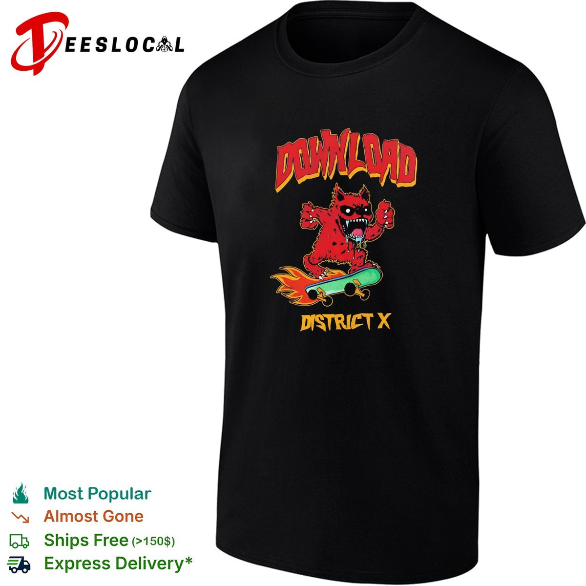 Download Festival 2026 In Donnington UK From 10 To 14 June 2026 District X shirt