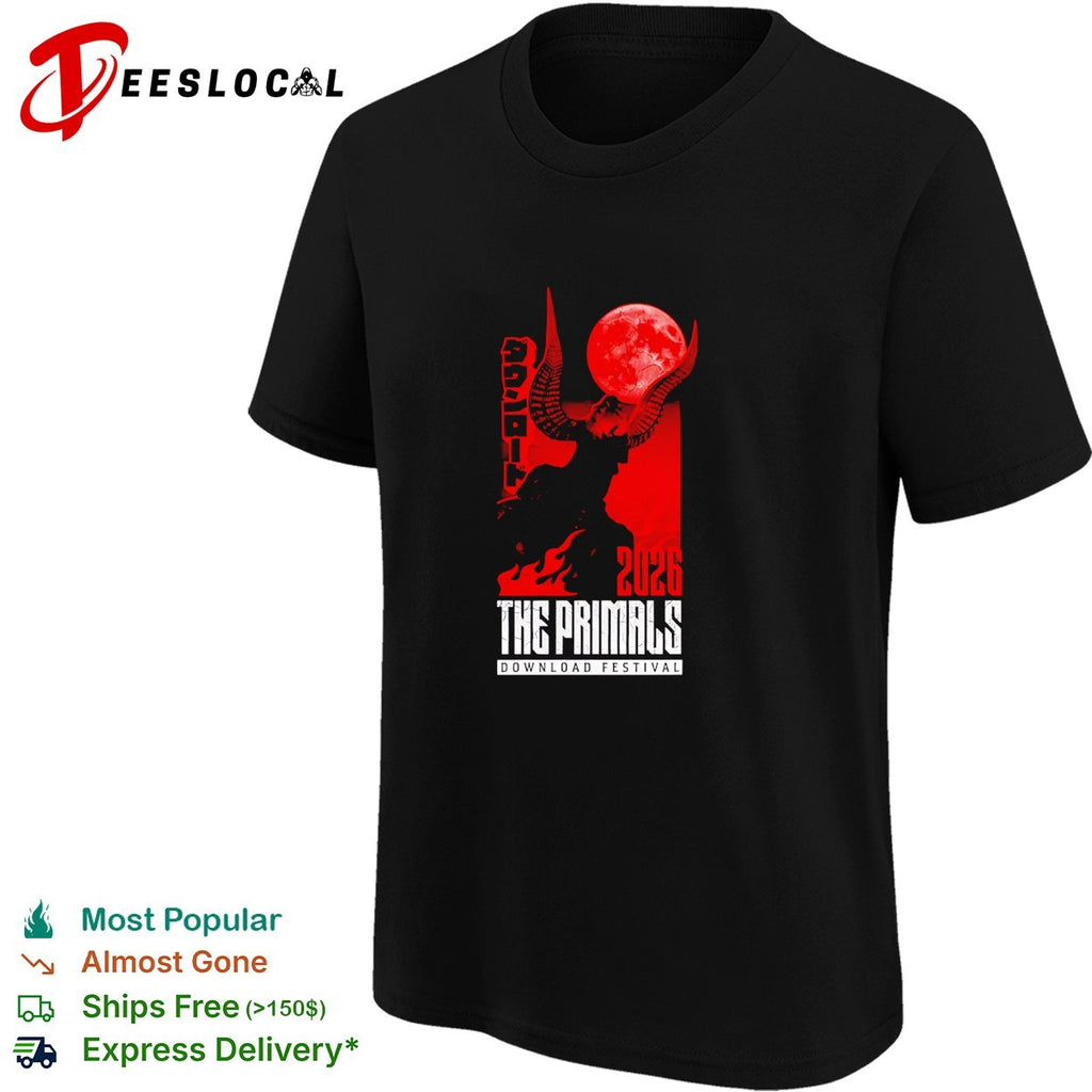 Download Festival 2026 x The Primals Donnington UK From 10 To 14 June 2026 shirt