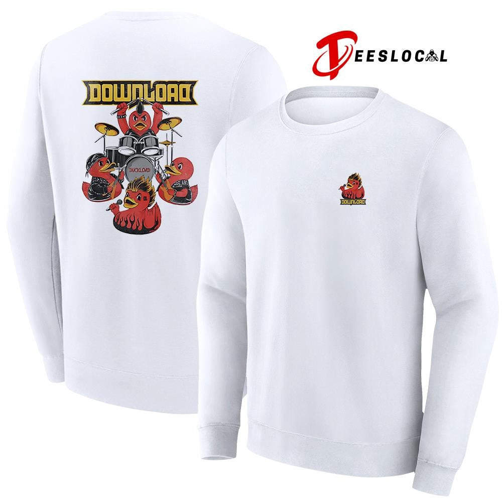 Download festival Donnington UK duck band graphic shirt