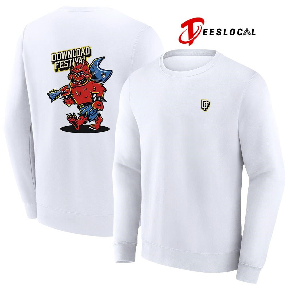 Download festival Donnington UK hellhound mascot shirt