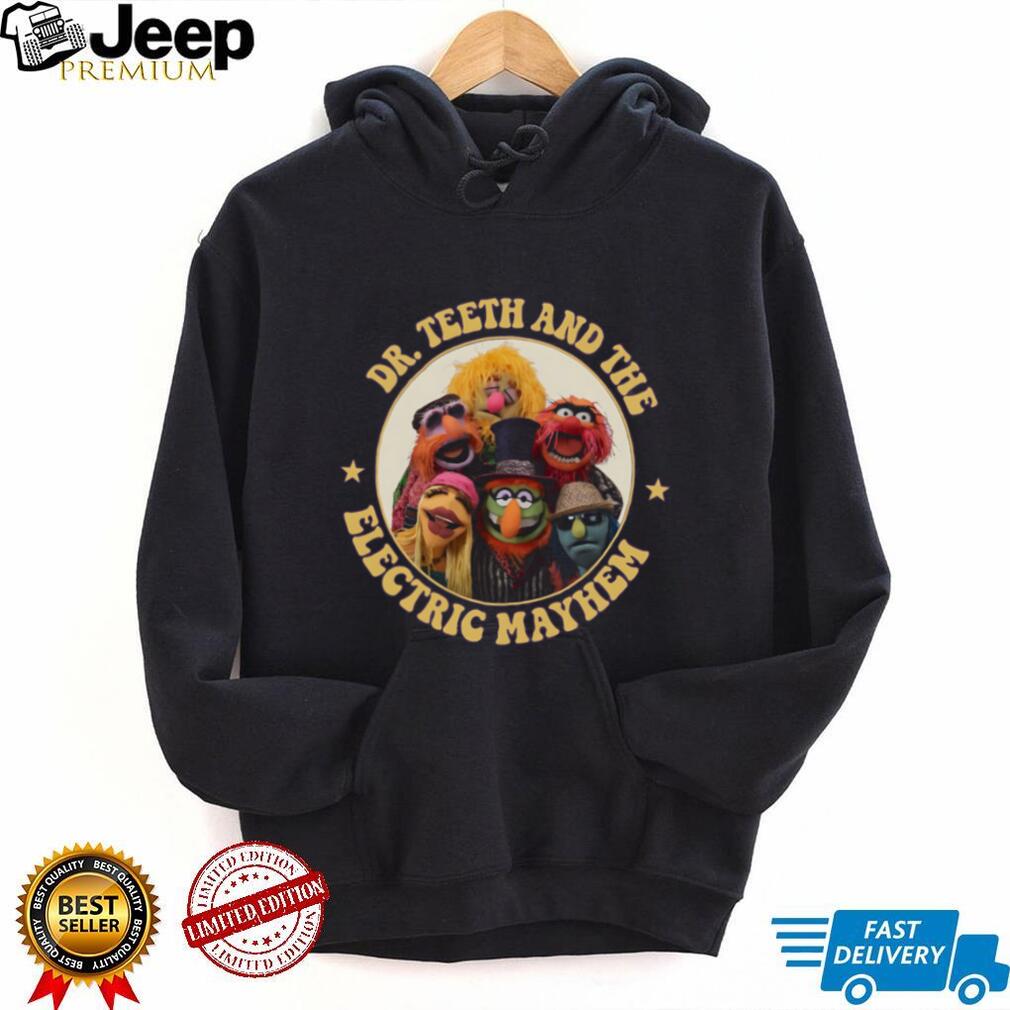 Dr Teeth and the Electric Mayhem Retro Band Logo Unisex T Shirt