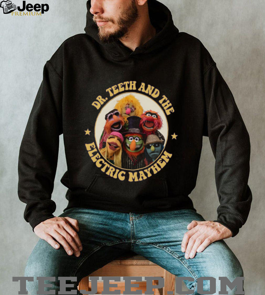 Dr Teeth and the Electric Mayhem Retro Band Logo Unisex T Shirt