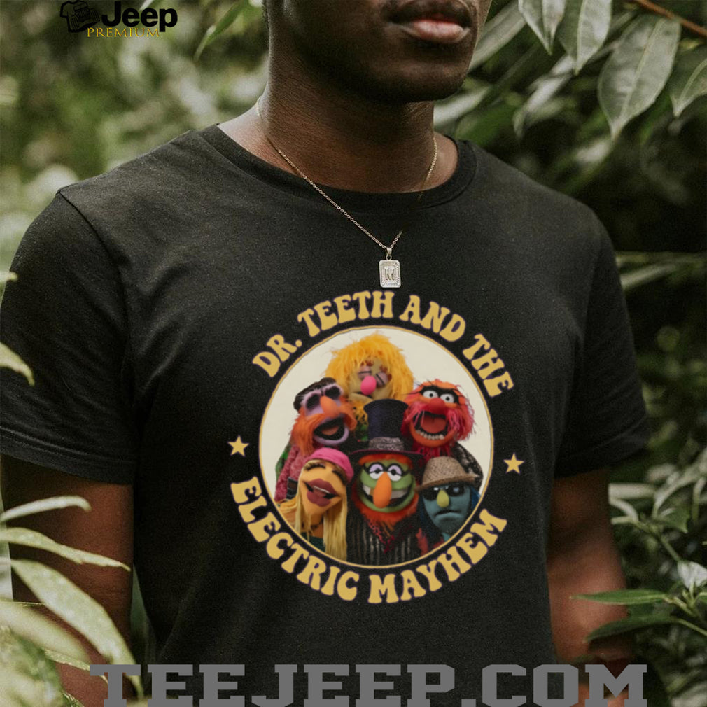 Dr Teeth and the Electric Mayhem Retro Band Logo Unisex T Shirt