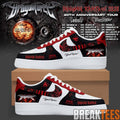 DragonForce Inhuman Rampage 20th Anniversary Custom Air Force 1 Shoes