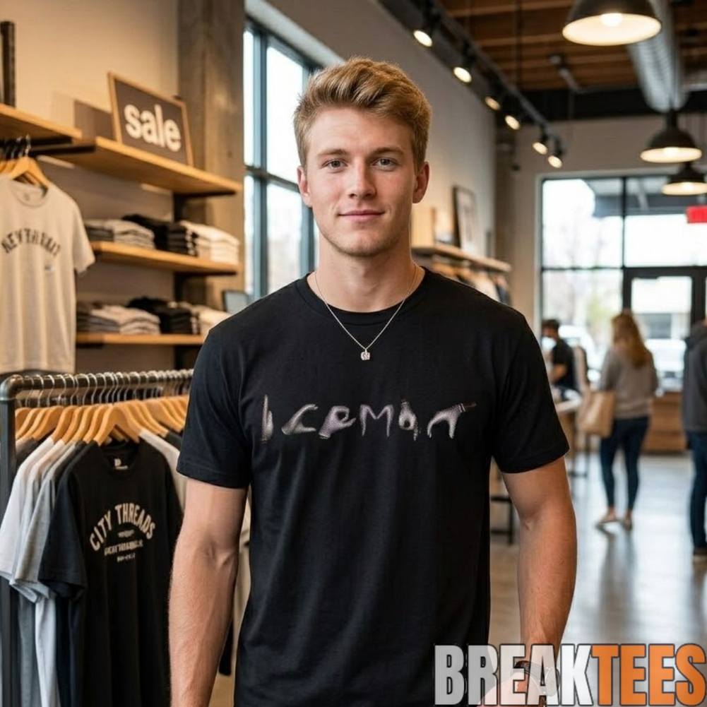 Drake Crystal Gloves Iceman TShirt
