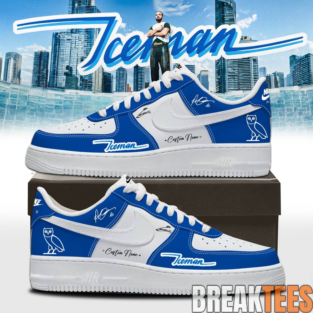 Drake Iceman 2026 Custom Air Force 1 Shoes