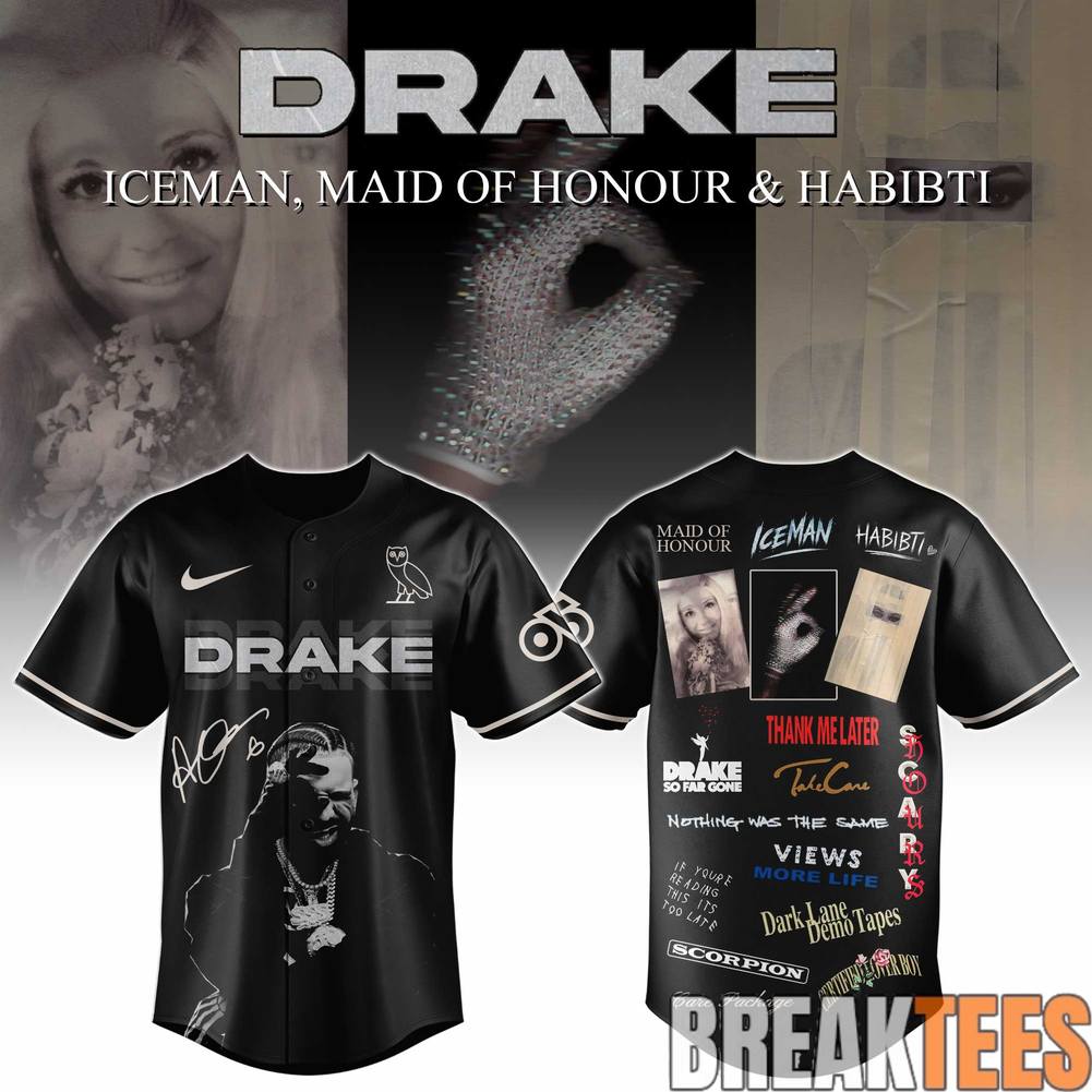 Drake Iceman Maid of Honour & Habibti Jersey