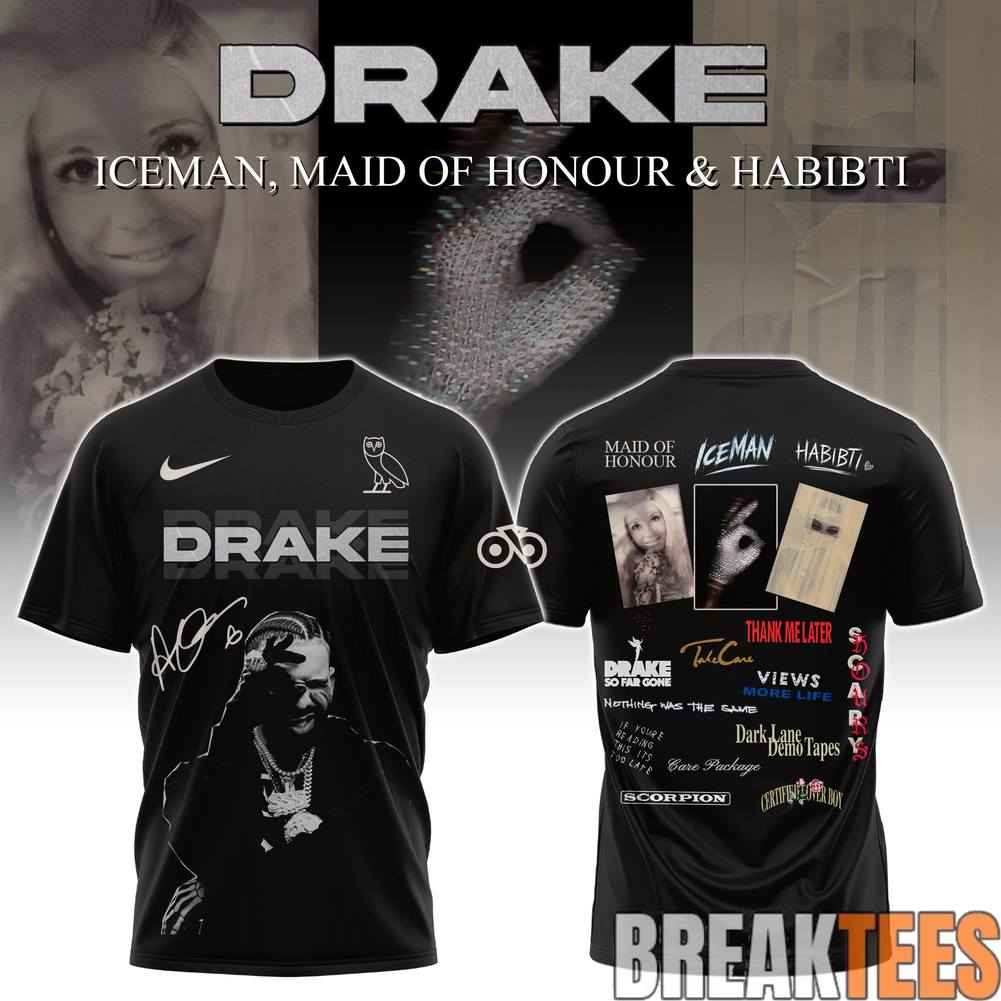 Drake Iceman Maid of Honour & Habibti Shirt