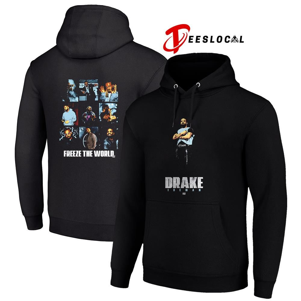 Drake Iceman freeze the world graphic shirt