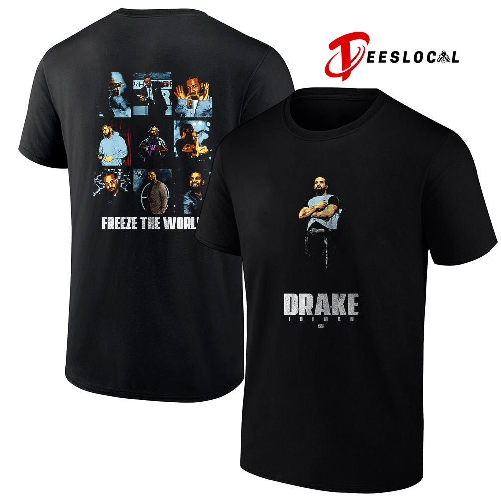 Drake Iceman freeze the world graphic shirt